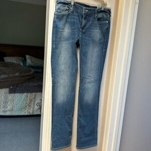 True religion Jeans size 32 Cora, midrise straight leg
